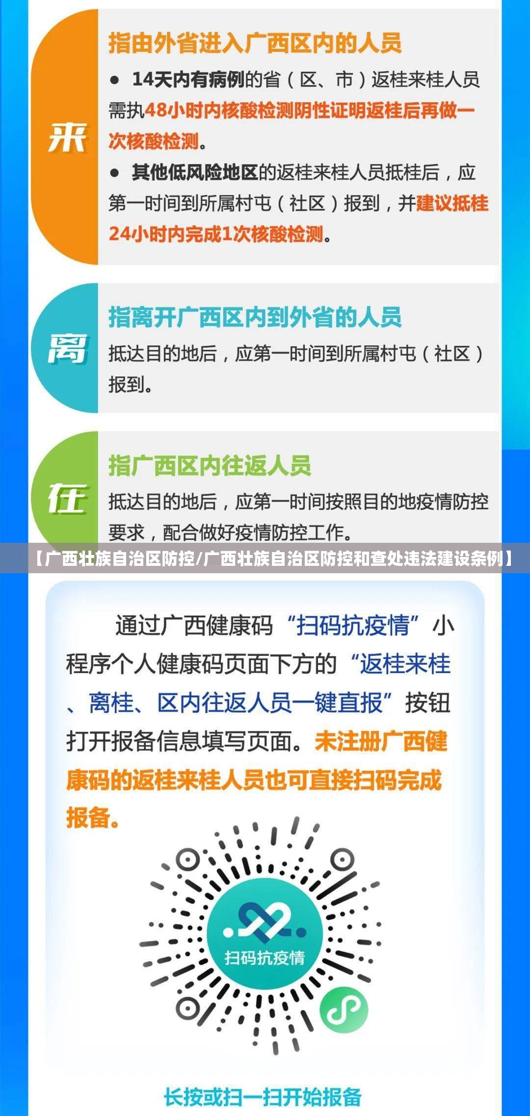 【广西壮族自治区防控/广西壮族自治区防控和查处违法建设条例】