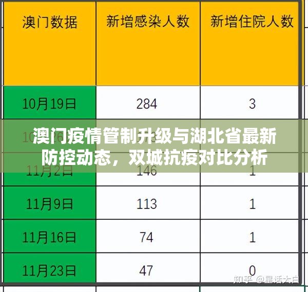 澳门疫情管制升级与湖北省最新防控动态，双城抗疫对比分析