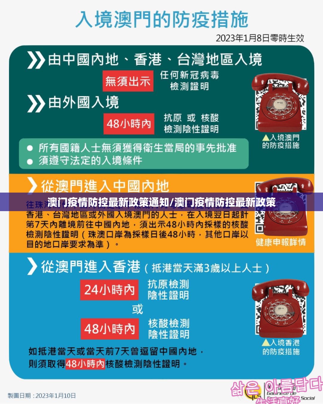 澳门疫情防控最新政策通知/澳门疫情防控最新政策
