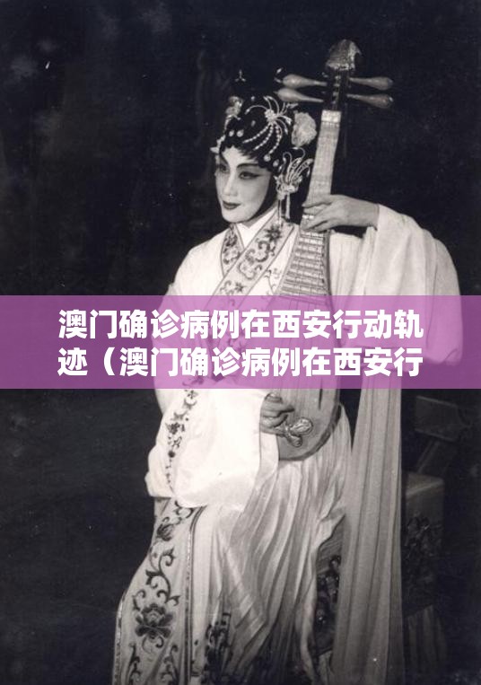 澳门确诊病例在西安行动轨迹（澳门确诊病例在西安行动轨迹怎么查）
