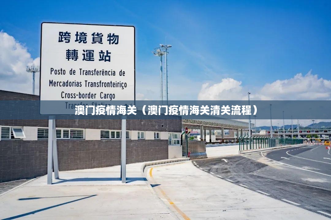 澳门疫情海关（澳门疫情海关清关流程）