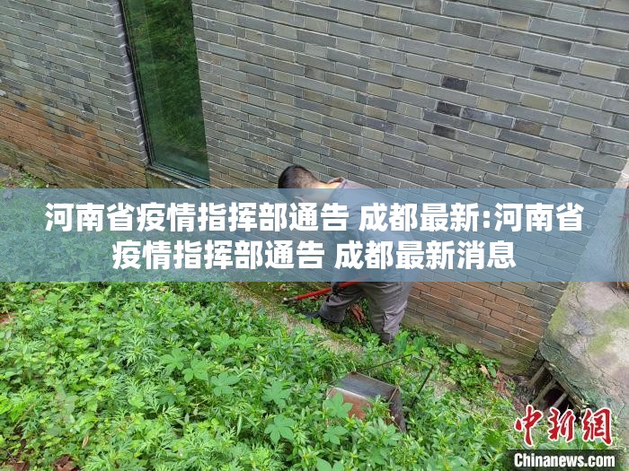 河南省疫情指挥部通告 成都最新:河南省疫情指挥部通告 成都最新消息