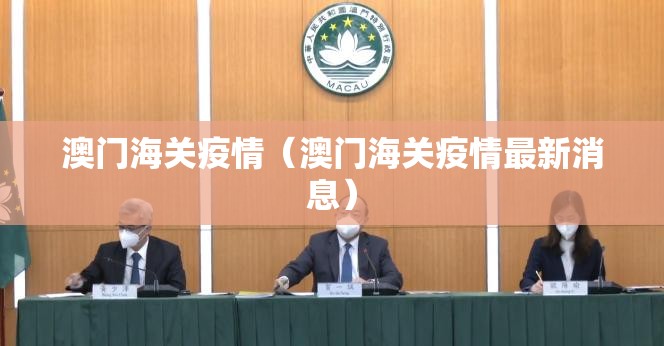 澳门海关疫情（澳门海关疫情最新消息）