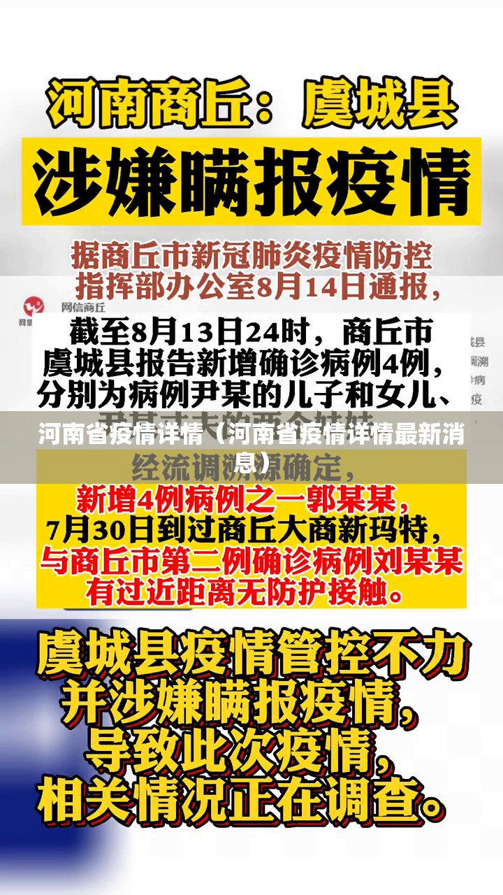 河南省疫情详情（河南省疫情详情最新消息）
