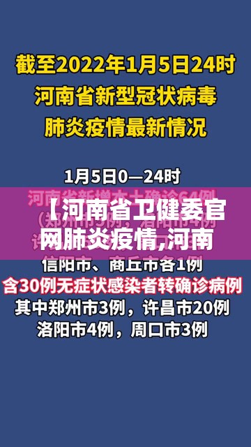 【河南省卫健委官网肺炎疫情,河南省卫健委官网肺炎疫情最新消息】