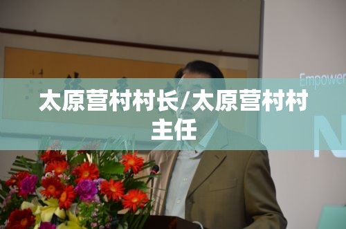 太原营村村长/太原营村村主任