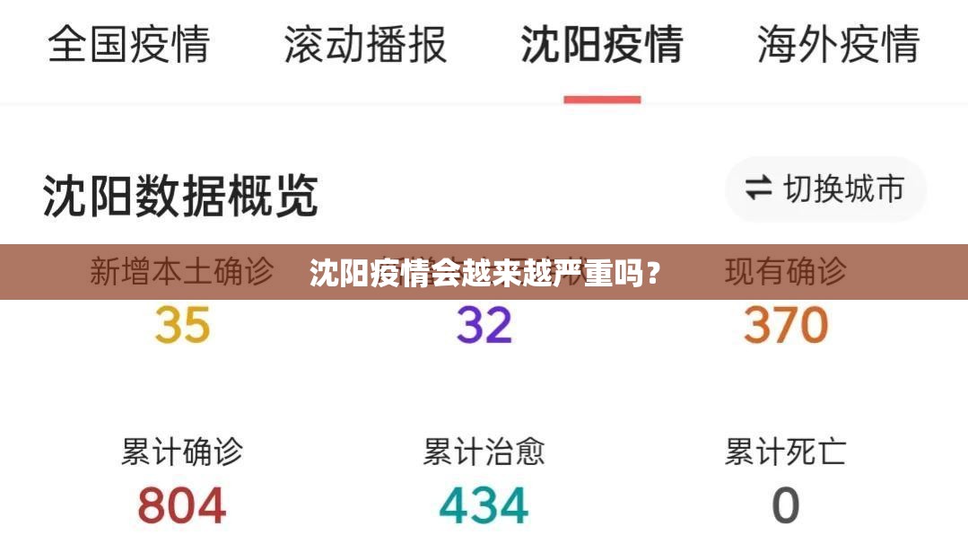 沈阳疫情会越来越严重吗？