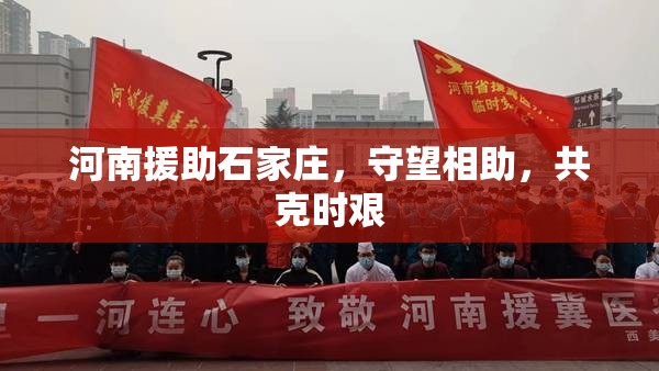 河南援助石家庄，守望相助，共克时艰