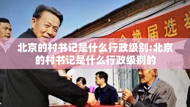 北京的村书记是什么行政级别:北京的村书记是什么行政级别的