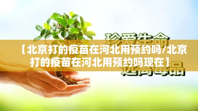 【北京打的疫苗在河北用预约吗/北京打的疫苗在河北用预约吗现在】
