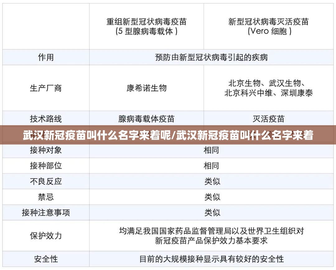 武汉新冠疫苗叫什么名字来着呢/武汉新冠疫苗叫什么名字来着