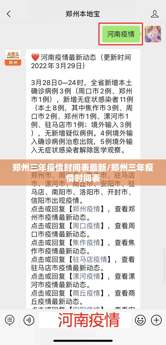 郑州三年疫情时间表最新/郑州三年疫情时间表