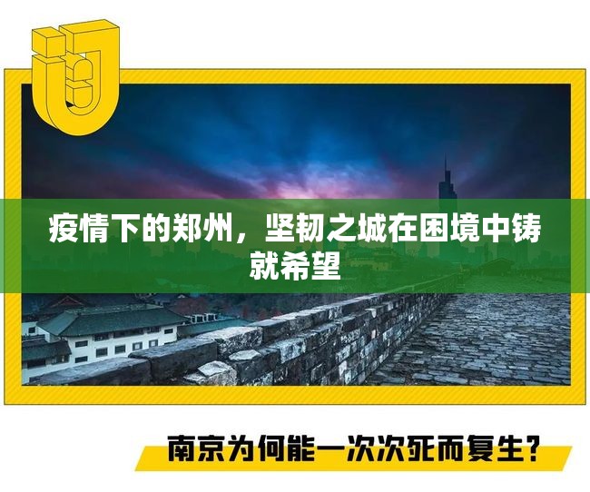 疫情下的郑州，坚韧之城在困境中铸就希望