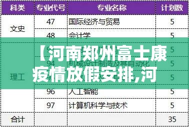 【河南郑州富士康疫情放假安排,河南郑州富士康疫情放假安排最新消息】