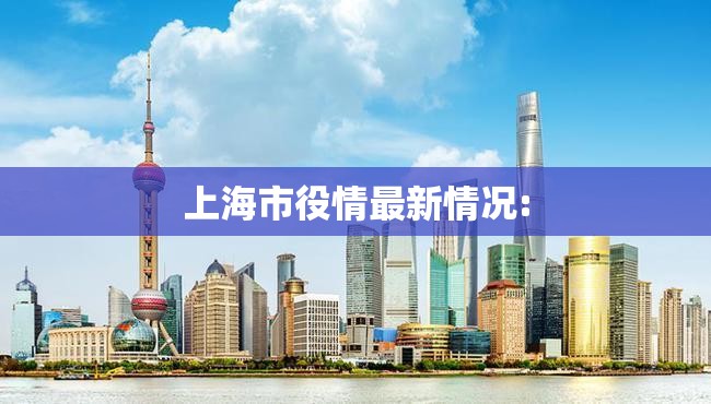 上海市役情最新情况: