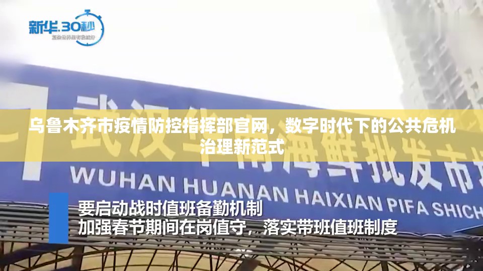 乌鲁木齐市疫情防控指挥部官网，数字时代下的公共危机治理新范式