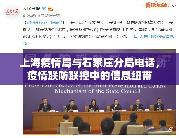 上海疫情局与石家庄分局电话，疫情联防联控中的信息纽带