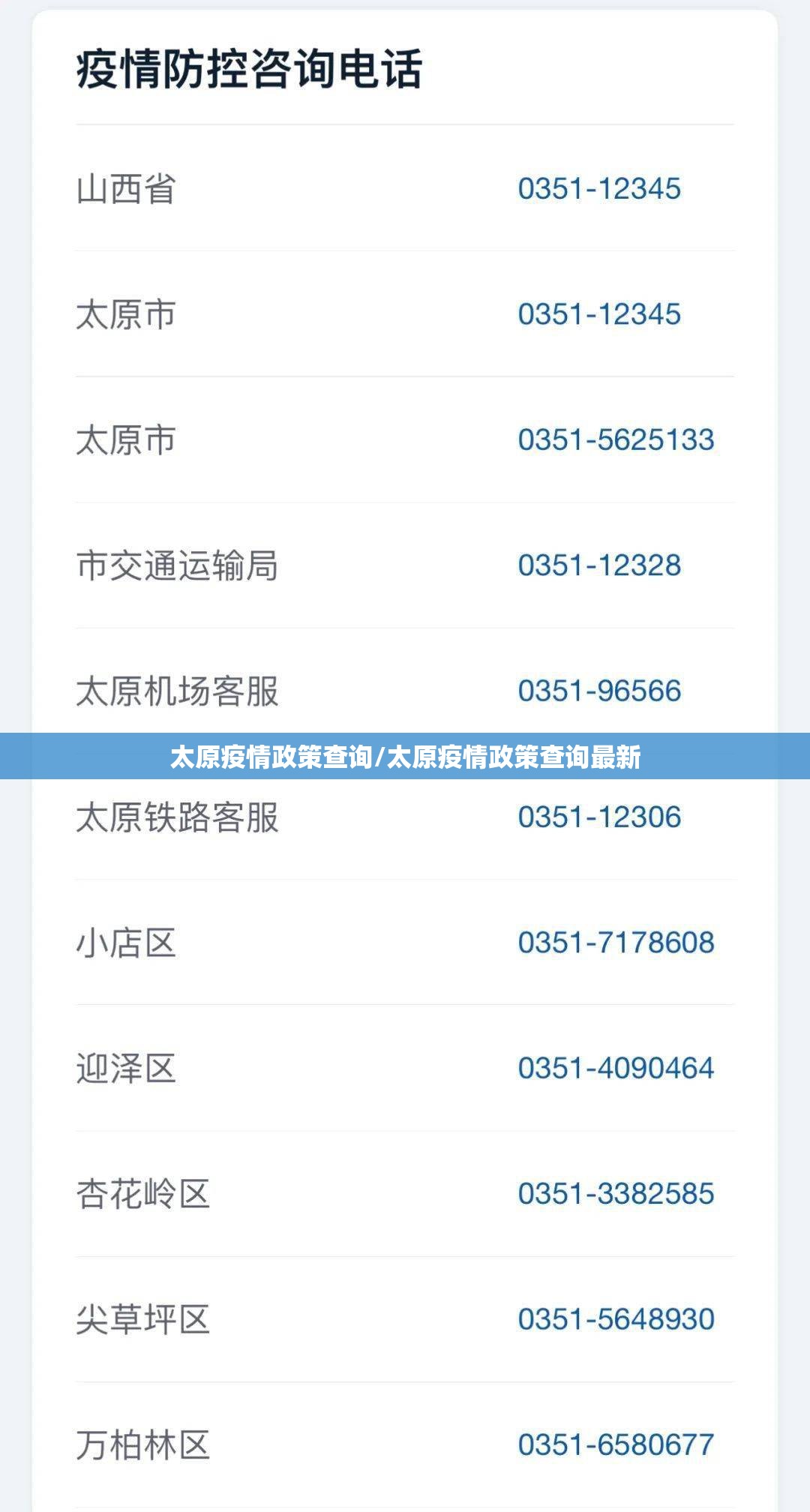 太原疫情政策查询/太原疫情政策查询最新