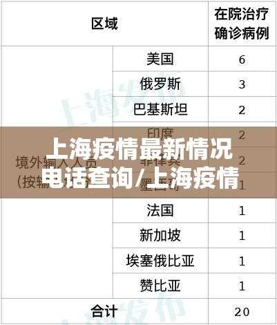 上海疫情最新情况电话查询/上海疫情最新情况电话