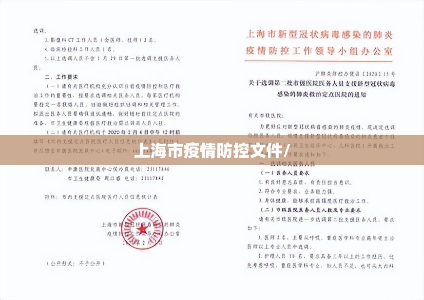 上海市疫情防控文件/