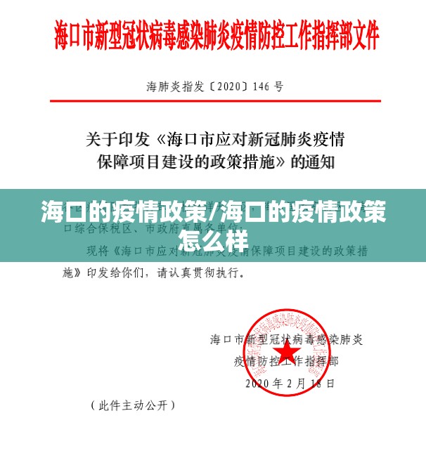 海口的疫情政策/海口的疫情政策怎么样