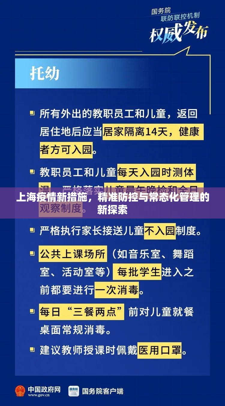 上海疫情新措施，精准防控与常态化管理的新探索