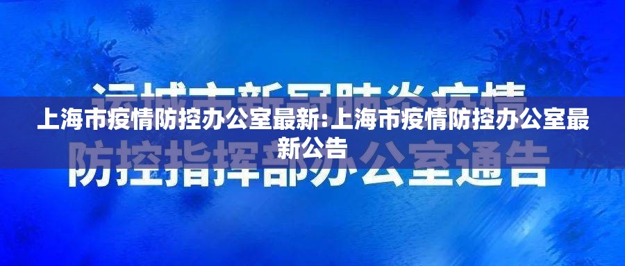 上海市疫情防控办公室最新:上海市疫情防控办公室最新公告