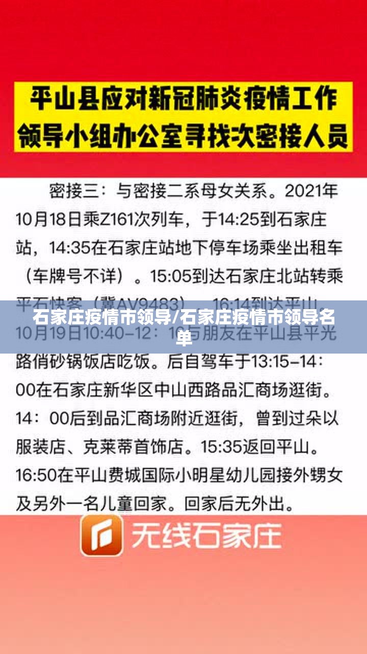 石家庄疫情市领导/石家庄疫情市领导名单