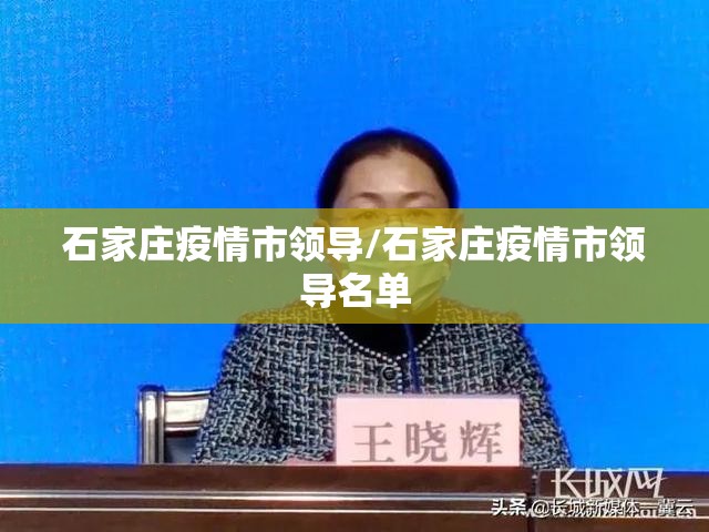 石家庄疫情市领导/石家庄疫情市领导名单