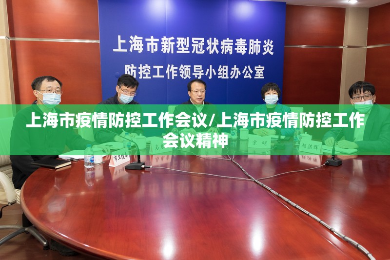 上海市疫情防控工作会议/上海市疫情防控工作会议精神