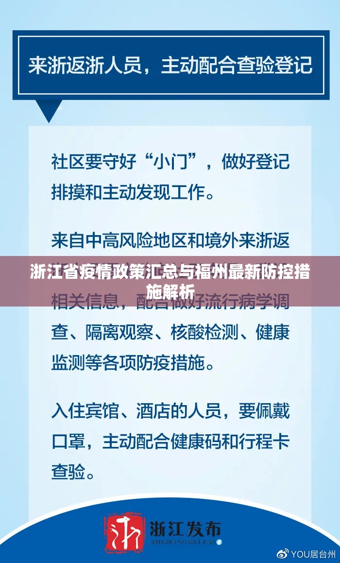 浙江省疫情政策汇总与福州最新防控措施解析