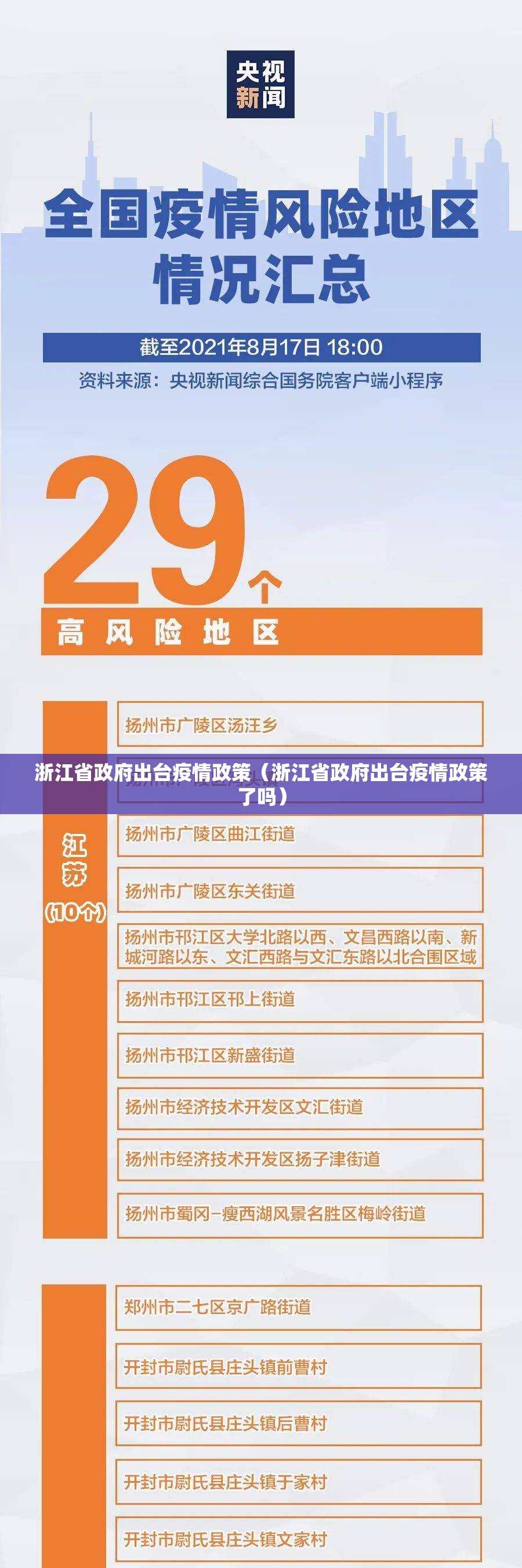 浙江省政府出台疫情政策（浙江省政府出台疫情政策了吗）