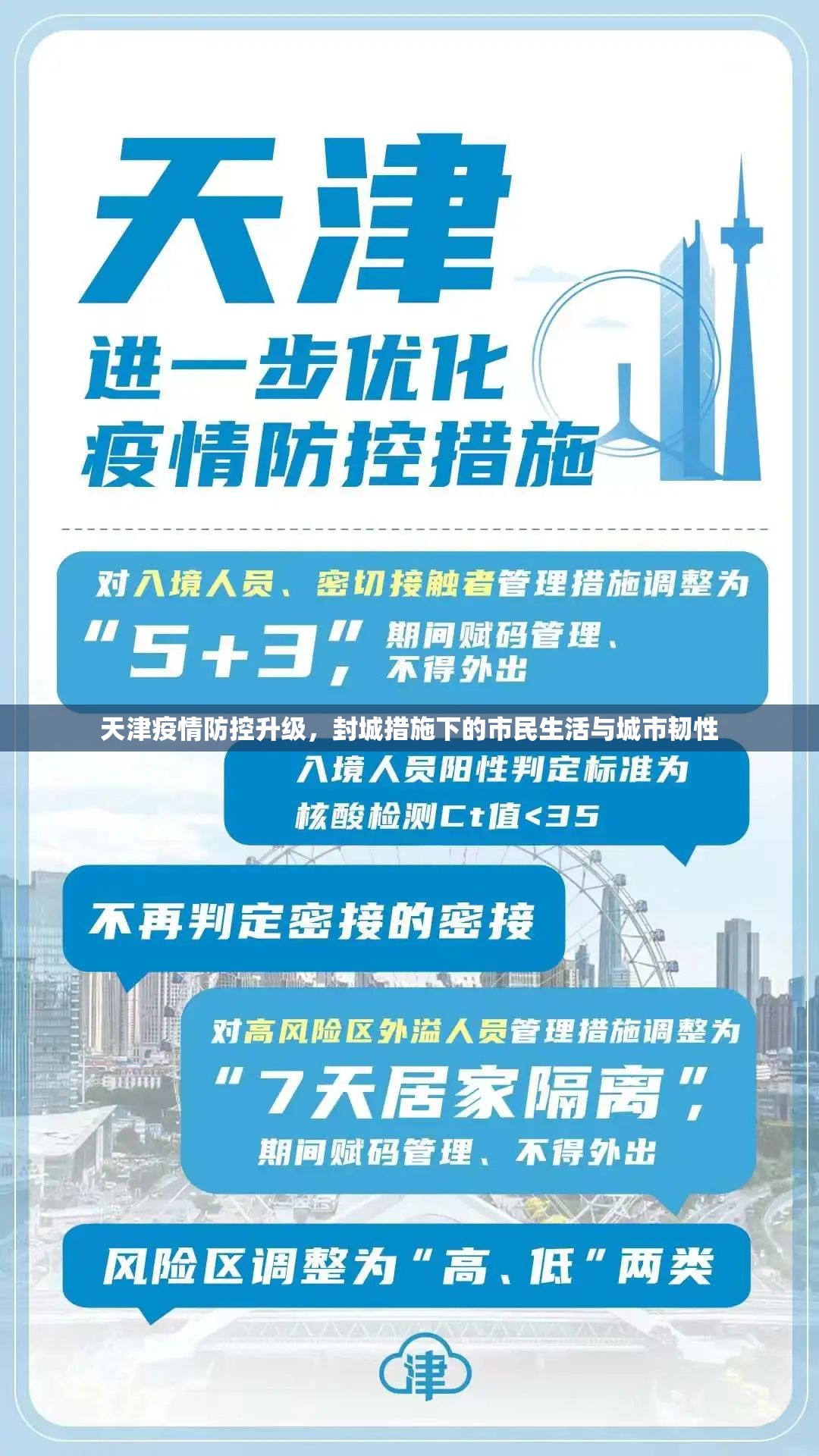 天津疫情防控升级，封城措施下的市民生活与城市韧性