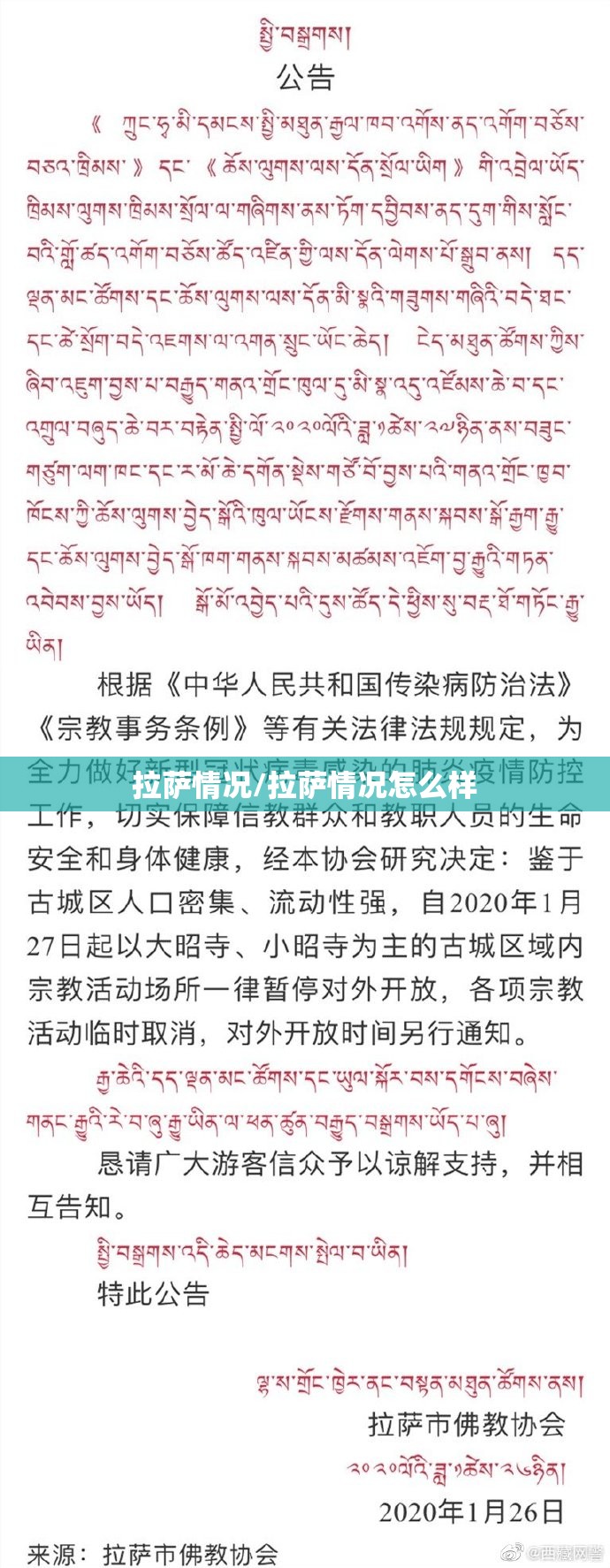 拉萨情况/拉萨情况怎么样