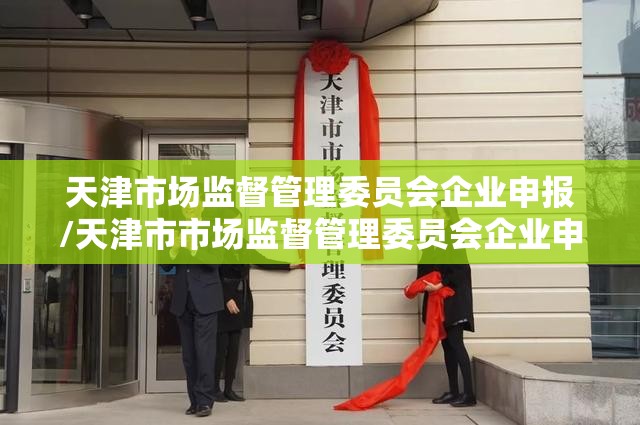天津市场监督管理委员会企业申报/天津市市场监督管理委员会企业申报平台怎么填
