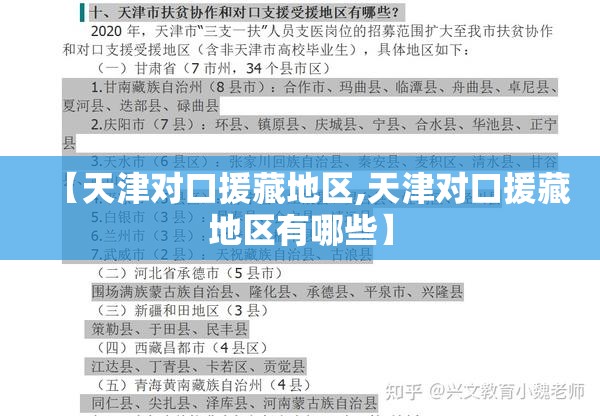 【天津对口援藏地区,天津对口援藏地区有哪些】