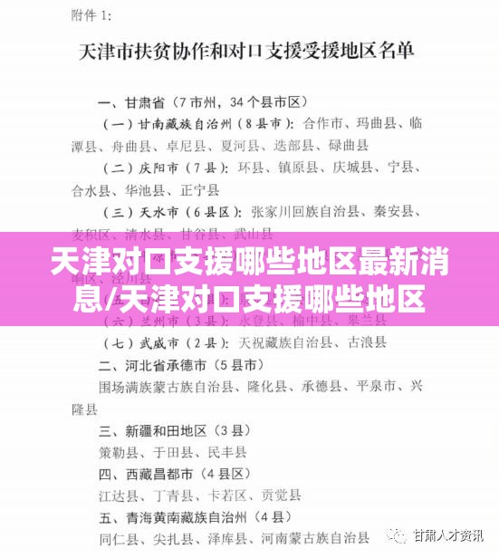 天津对口支援哪些地区最新消息/天津对口支援哪些地区