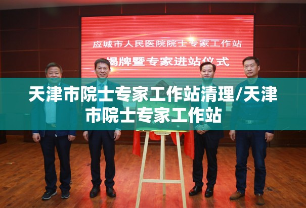 天津市院士专家工作站清理/天津市院士专家工作站