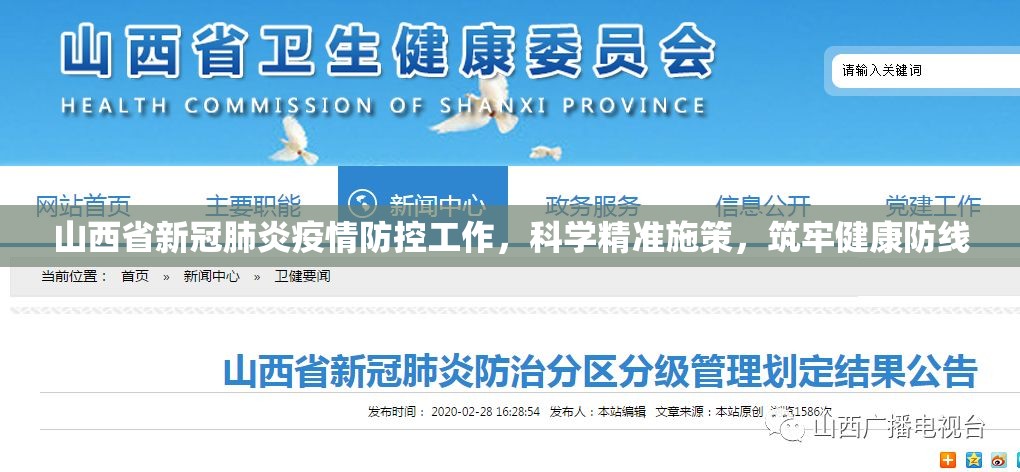 山西省新冠肺炎疫情防控工作，科学精准施策，筑牢健康防线