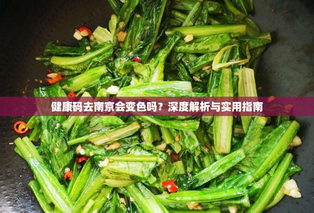 健康码去南京会变色吗？深度解析与实用指南