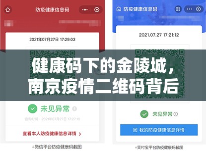 健康码下的金陵城，南京疫情二维码背后的科技与人情