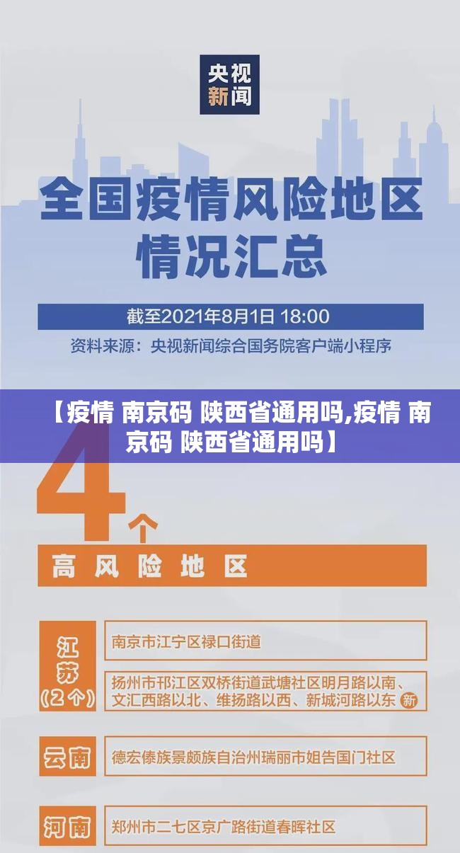 【疫情 南京码 陕西省通用吗,疫情 南京码 陕西省通用吗】