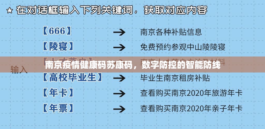 南京疫情健康码苏康码，数字防控的智能防线