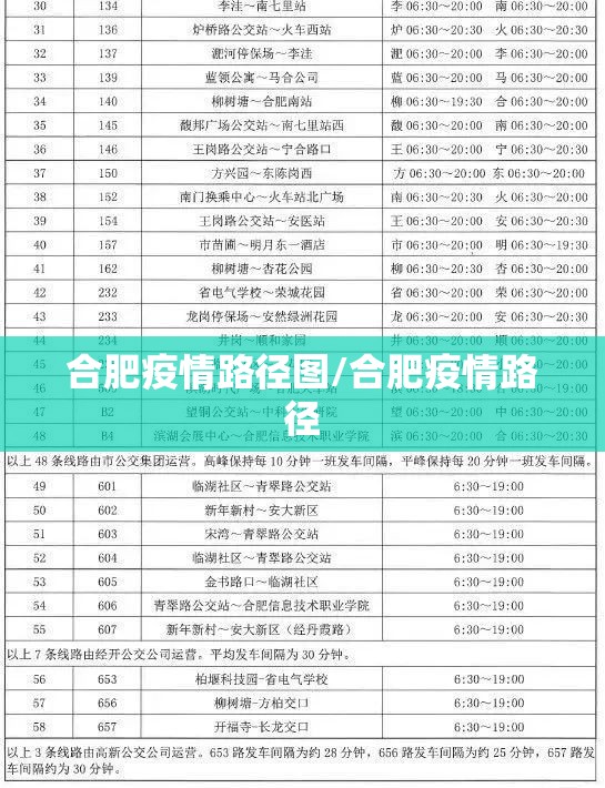 合肥疫情路径图/合肥疫情路径