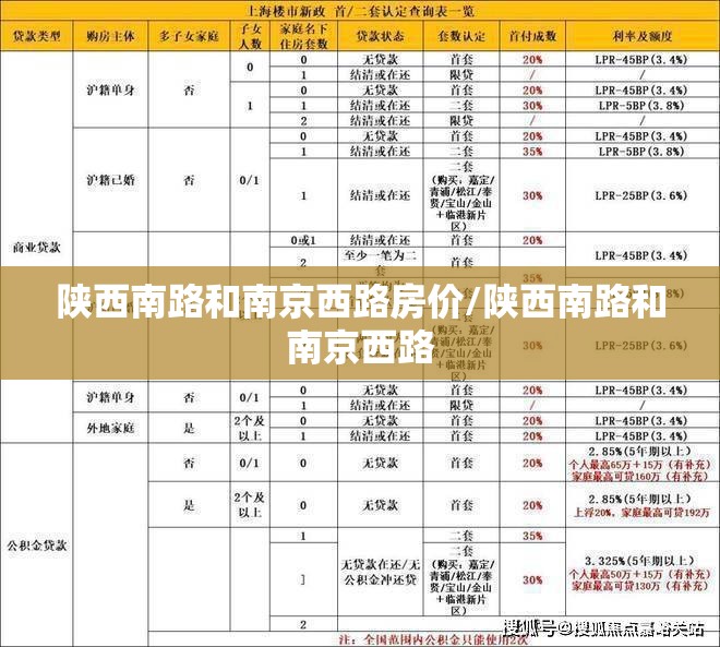 陕西南路和南京西路房价/陕西南路和南京西路