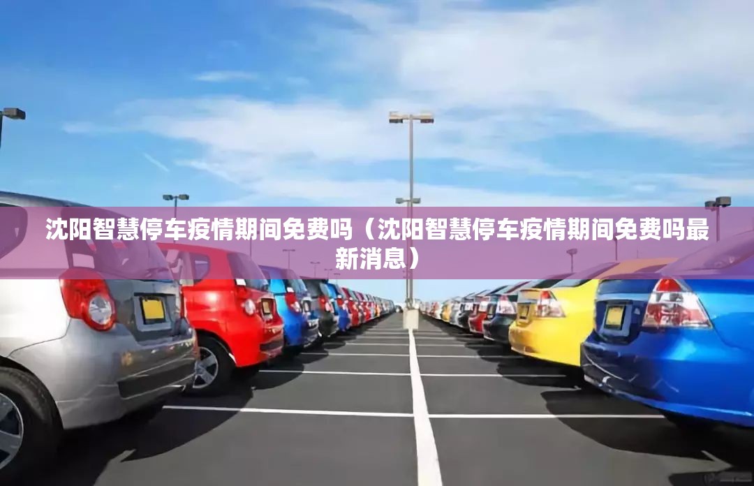 沈阳智慧停车疫情期间免费吗（沈阳智慧停车疫情期间免费吗最新消息）