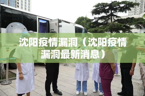 沈阳疫情漏洞（沈阳疫情漏洞最新消息）