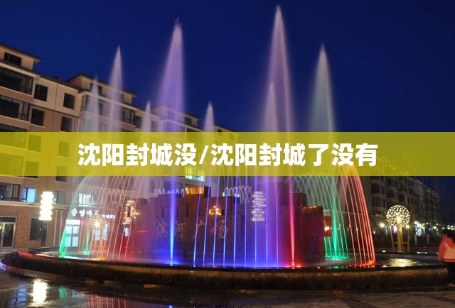 沈阳封城没/沈阳封城了没有