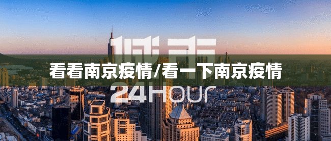 看看南京疫情/看一下南京疫情