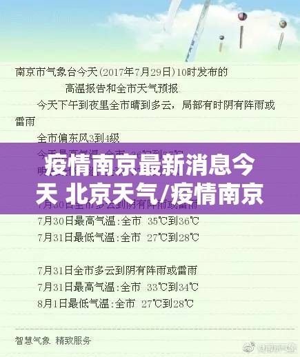 疫情南京最新消息今天 北京天气/疫情南京最新消息今天 北京天气预报